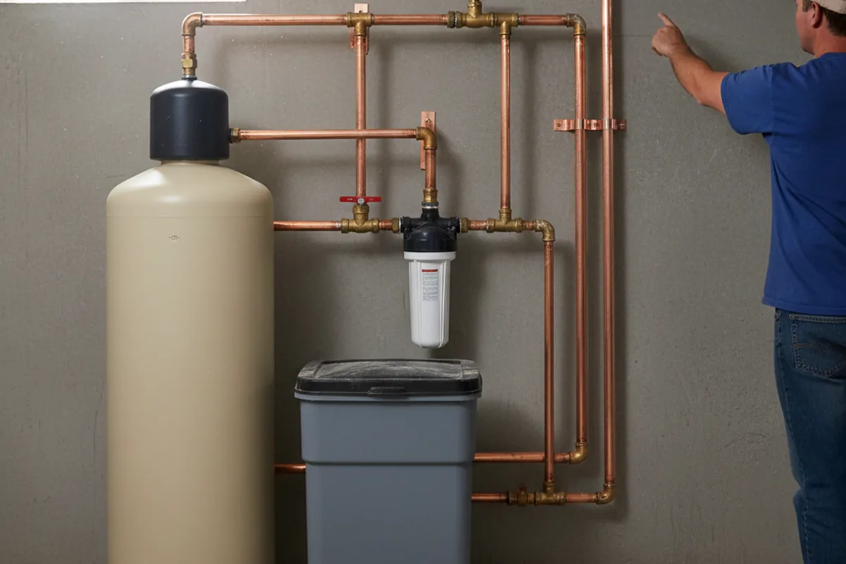 Whole-house water treatment system installed in Oldenburg